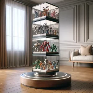 Customised Rotating Display Rack for Toys