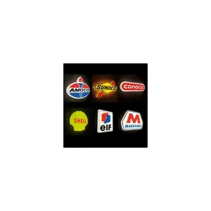 Customizable 3D Business Logo Backlit LED Metal and Acrylic Advertising Light Box