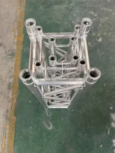 Customizable 4 Point Aluminum Truss Display with Lighting Tailored Rigging Event Stands for Concert Stage Structures