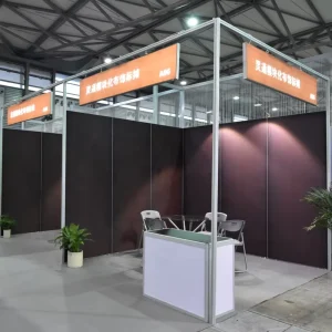 Customizable 60mm Fast System Aluminum Profile Modular Booth for Trade Show Exhibition Portable Lightweight Eco Friendly