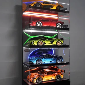 Customizable Acrylic Display Boxes Home Decorative Office Display Rack Model Factory-Designed for Showcase Shelf