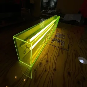 Customizable Casoon China Factory Square Shape Acrylic LED Light Box Durable Indoor 3D Illuminated Logo Sign for Advertising