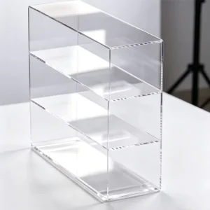 Customizable Clear Acrylic Multi-Tier Display Shelf