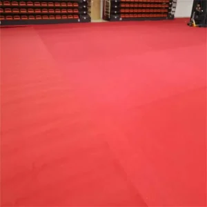 Customizable Color Disposable Exhibition Decorative Carpets White Black Pink Green Blue Yellow Available