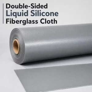 Customizable Double Sided Liquid Silicone Fiberglass Fireproof Cloth Fiberglass Fireproof Cloth for Fire Protection Fabric
