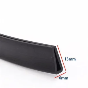 Customizable EPDM Industrial U-Shaped Edge Banding Strip for Door, Window, and Glass Edging