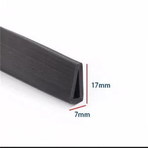 Customizable EPDM Industrial U shaped Edge Banding Anti collision Strip with Cutting Service for Door and Window Glass Edging