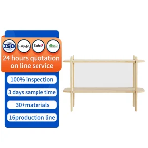 Customizable Eco friendly Pure Wood Nail Free Detachable Structural Storage Rack STorage Rack room Decoration Display Rack