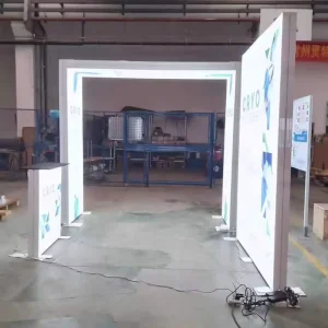 Customizable Indoor Aluminum Fabric Display Booth Trade Show Exhibit Stand