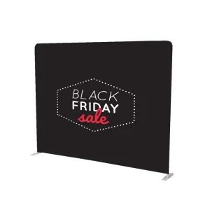 Customizable Metal Photobooth Backdrop Stretch Cloth Booth Collapsible Display Stand Dye-Sublimation Printed