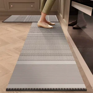 Customizable Modern Kitchen Mat Anti-Fatigue Non-Slip Washable Rubber Floor Mat
