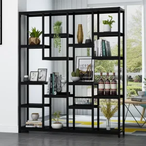 Customizable Modern Minimalist Metal Bookshelf Steel Bookstore Display Rack for Home Office Elegant Aluminum Alloy Design