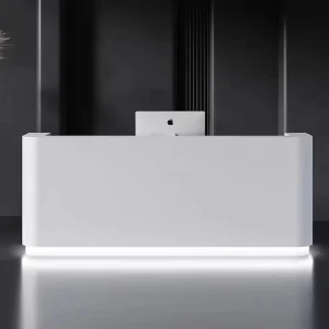 Customizable Modern Reception Desk for Offices and Clinics