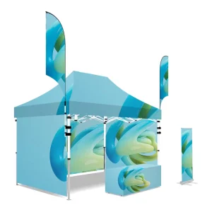 Customizable Outdoor Marquee Tent UV-Protected Easy-Assembly for Backyard Weddings and BBQs