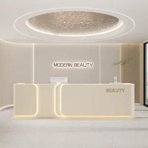 Customizable Reception Counter for Hotel and Office Building