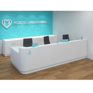 Customizable Reception Desk for Office Buildings and Auto Parts Service Counters