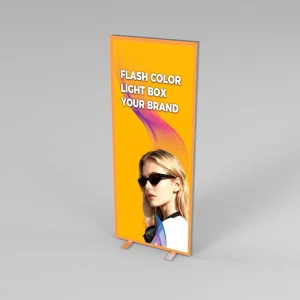 Customizable SEG PVC Light Box Signage 3mm Thickness for Shop Display