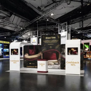 Customization 10X10 Aluminum Profile Trade Show Booth Pop up Display