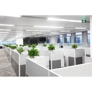 Customization modern cubicle screen partition corner computer office table standing desk customize green material