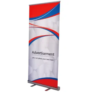 Customized Aluminum Retractable Roll-Up Banner Stand
