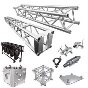 Customized Aluminum Stage Frame for Stage and Factory Building Construction, Silver or Black