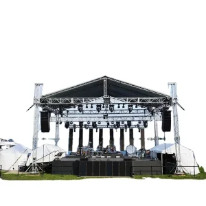 Customized Aluminum Stage Light Truss System Factory Price Truss Displays Platform Stage for Events Concerts