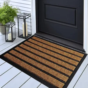 Customized Commercial Doormats with Printed Logo and Rubber Backing for Entrance and Front Door