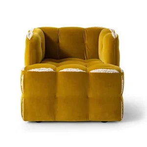 Customized Designer Personalized Villa Furniture Module Fabric Sectional Sofa Couch Set