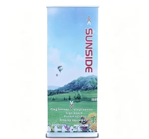 Customized Graphic Aluminum Portable Waterproof Heavy Duty Roll Up Stand Banner Windproof Retractable