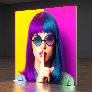 Customized Indoor LED Aluminum Light Box, Ultra-Slim Waterproof Poster Frame Display