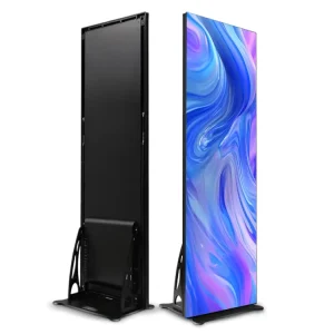Customized LED Screen Poster Display IP65 Touchscreen HD Digital Signage with Remote Control
