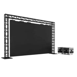 Customized LED Video Wall Truss Stack System LED Screen Backdrop Spigot Truss