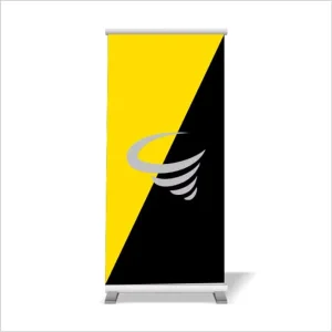 Customized Luxury Roll Up Poster Fabric Eco Friendly Digital Printing CMYK Color Outdoor Reinforced Portable Advertising Display