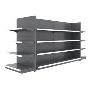 Customized Metal Supermarket Display Rack with 4-5 Shelves for Grocery and Department Stores