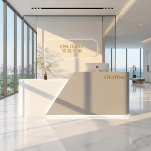 Customized Office Reception Desk and Information Counter for Beauty Salon Hair Salon Spa