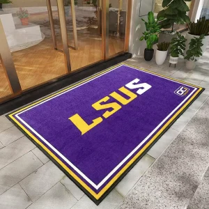 Customized Outdoor Front Door Carpet Rubber Nylon Foot Mat Durable Commercial Doormat