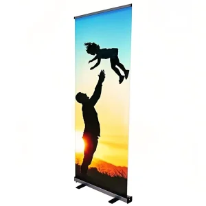 Customized Outdoor Roll up Banner Stand Vary Size Pull up Banner for Outdoor Use Trade Show Promotion