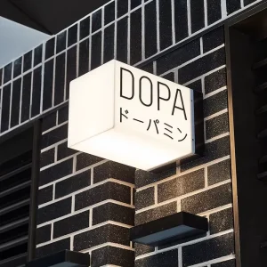 Customized Outdoor Waterproof Acrylic Sign Advertising Light Box LED Square Light Box Signage