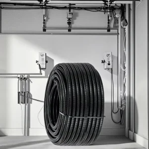 Customized PA66 Corrugated Flexible Electrical Conduit with Nylon Wire Protection