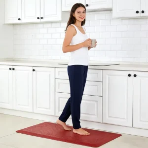 Customized PU Anti Fatigue Anti Slip Kitchen Rug Soft Smooth Carpet Floor Mat