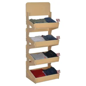 Customized Plywood Display Stand for Shops