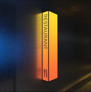 Customized Rectangular Acrylic LED Signage Light Box for Outdoor Store Logos