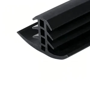 Customized T-Shaped EPDM Rubber Seal Strip for Solar Panels, UV-Resistant and Leak-Proof