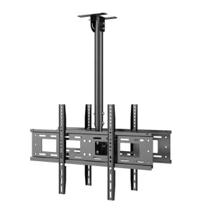 Customized TV Ceiling Bracket 360-Degree Rotating Double-Sided Advertising Machine Bracket for Large Screens