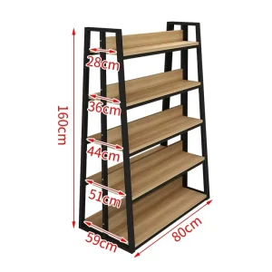 Customized Wood Metal Light Duty Eco-Friendly Supermarket Shelves for Bookstore Convenience Store Drinks Snacks Cosmetics