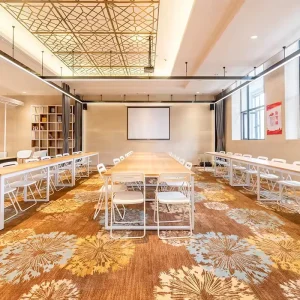 Customized Wool and Nylon Polyester Printed Carpet for Hotel Casino Hall