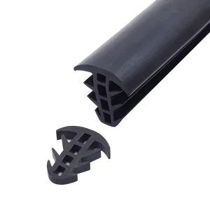 D-Type Silicone Sealing Strip for Photovoltaic Panels Model 0396