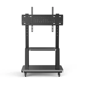 DBTC800B Factory TV Cart Bracket with Pegboard Storage TV Floor Stand for 32-65 Inch Screen