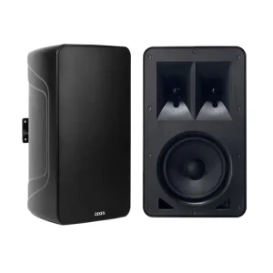 DEKEN FIT WS8L Audio System 100W IP55 ABS Plastic Waterproof Outdoor 8 Inch Wall Mount Speaker for PA Public Address System