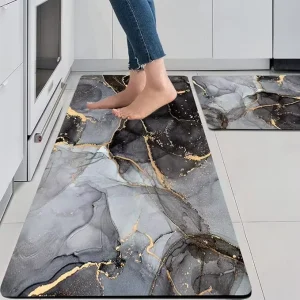 Decorative PVC Foam Anti-Slip Anti-Fatigue Kitchen Floor Mat